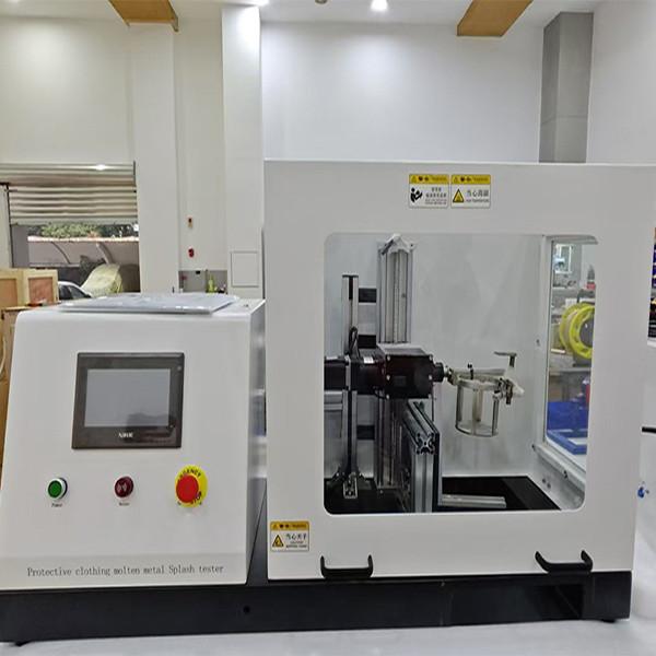 ISO9185 Protective Clothing Molten Metal Splash Tester For Textile Material