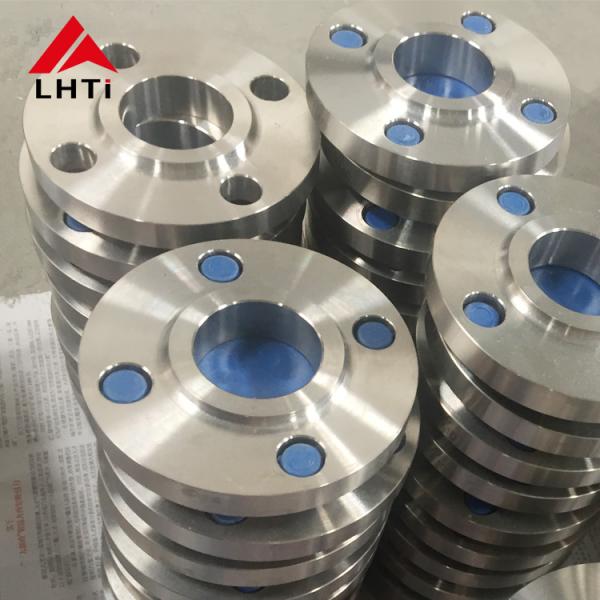 Gr1 Gr2 Titanium Slip On Flange , RF Gr5 Forged Flange Ansi B16.5 Gr7 Gr12