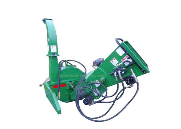 20 - 50 HP Tractor 4 Inch Wood Chipper With Hydraulic Feeding System