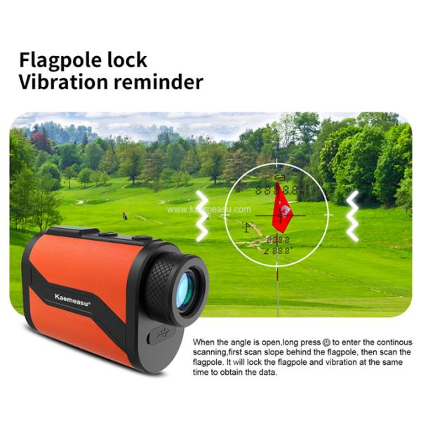 Kaemeasu Golf Rangefinder Aliminum Лазерный дальнобойщик