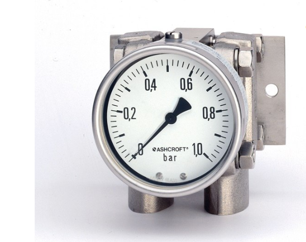 Ashcroft F5503 Differential Pressure Meter Gauge IP65 IP67 Stainless Steel Construction