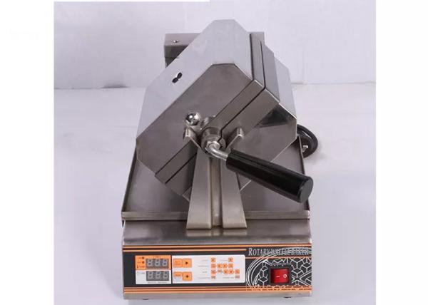 Electric 1.2kw Auxiliary Kitchen Equipment For Waffle