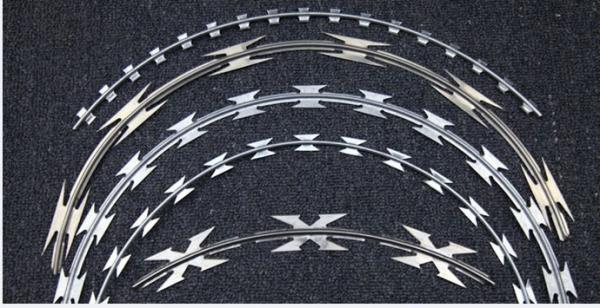Stainless steel Razor Barbed Wire Chinese manufacturer SS304 Security Fence Concertina coils
