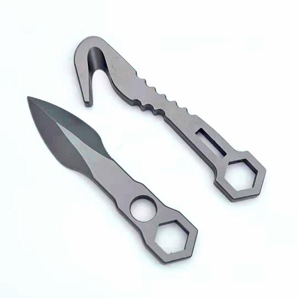 ZTDIVE Outdoor Scuba Diving Accessories Knife Rope Cutter Silver Color