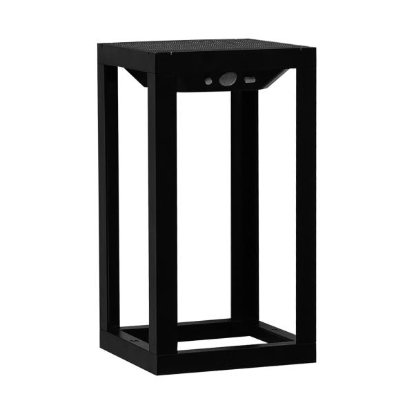 Outdoor Solar Powered Wall Light Warm White 3000K Aluminum Alloy Base