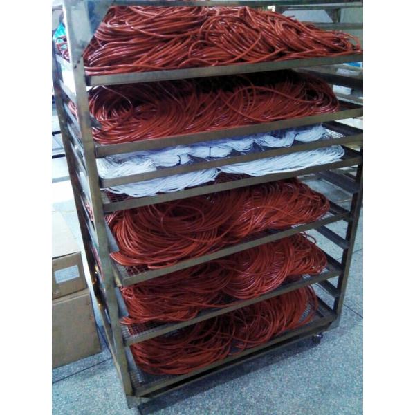 Aceite automotriz y combustible resistentes, certificación del cordón de las tiras de goma de silicona del FDA