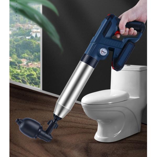 High Pressure Plunger Electric Toilet Plunger for Quick and Effective Drain Cleaning