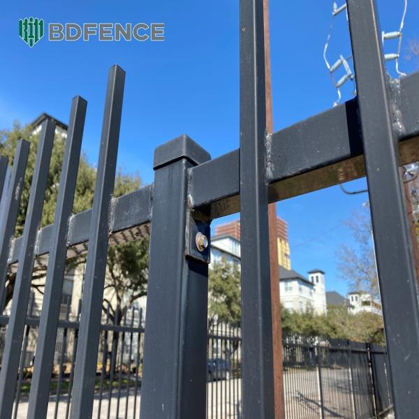 For Garden Tubular Steel Fence Landscaping