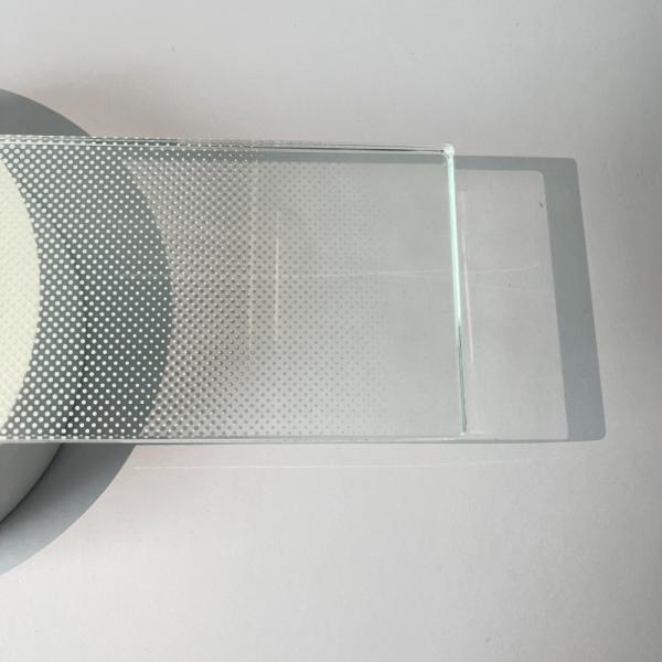 Polka Dot Tempered Laminated Glass Decoration Wall Curtain Glass