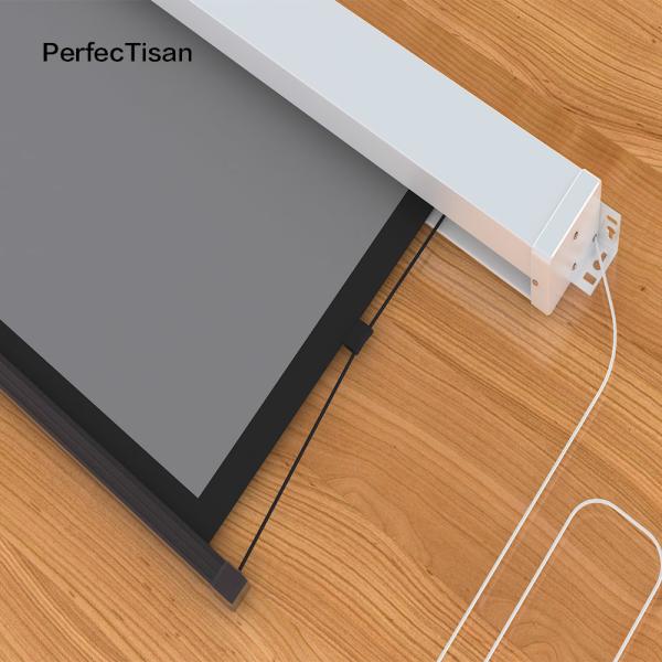 Indoor Electronic Movie Screen 120 Inch Electric Projector Screen With Remote Control