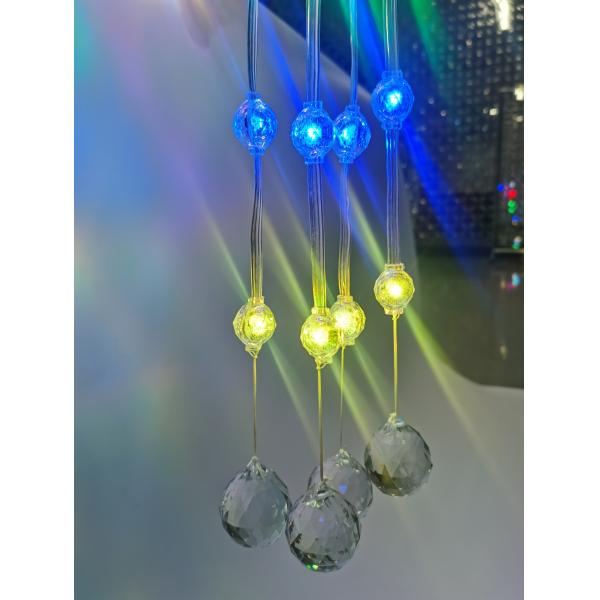 Световой источник пикселя 23*25 мм DMX512 Control Outdoor Crystal Light DC12V