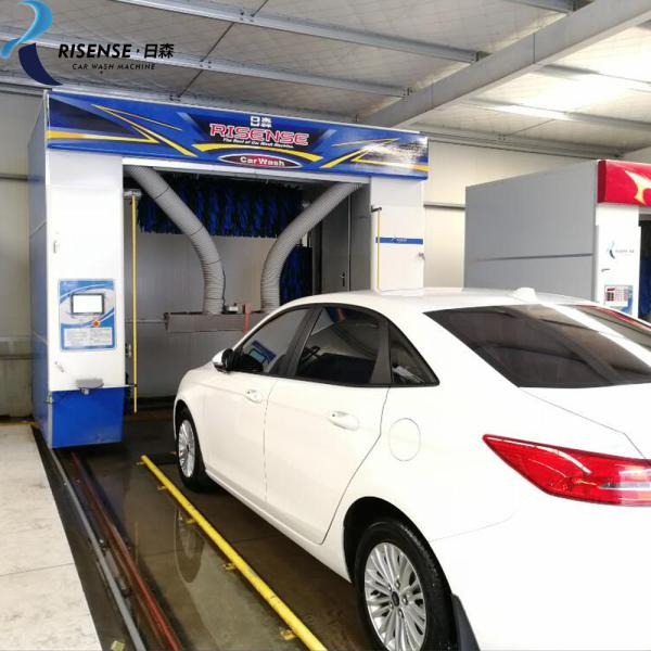 Equipamento móvel de lavagem de automóveis com pincel galvanizado a quente