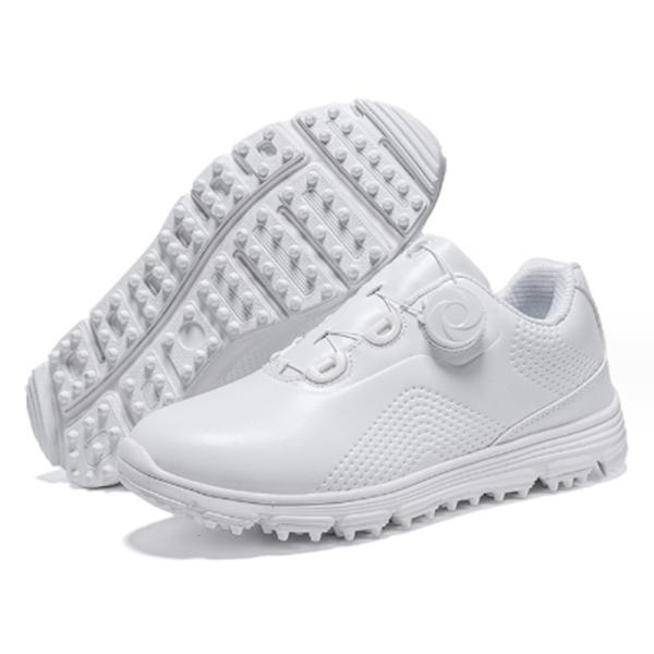 White Trainers Gym Tennis Shoes Breathable Button Green Comfortable Men Shoes