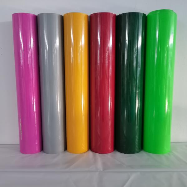 Vinil de descascamento frio Rolls da transferência térmica de HTV para a camisa de matéria têxtil T