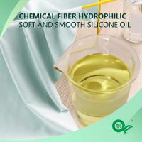 Huile de silicone à base de fibres chimiques