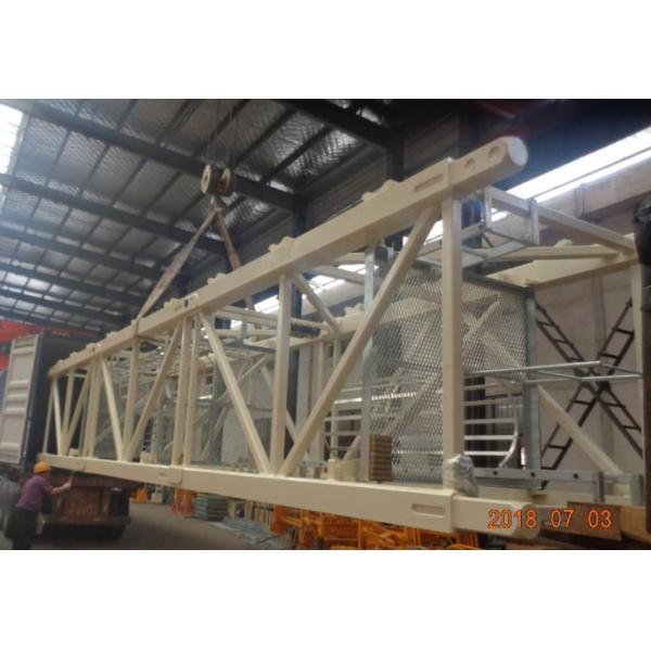 3740mm Mast Section Epoxy Painting Tower Crane Spare Parts