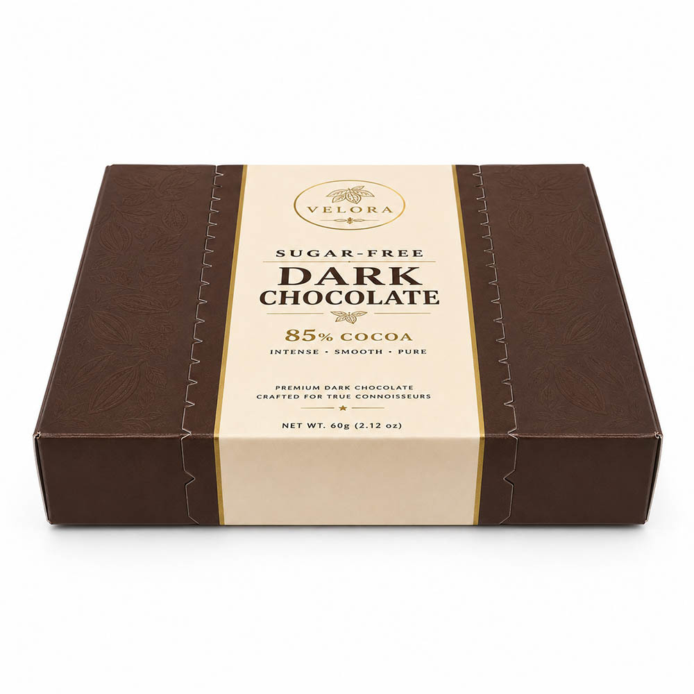 Food Grade Paperboard Custom Folding Cartons Easy Tear For Chocolate Packaging