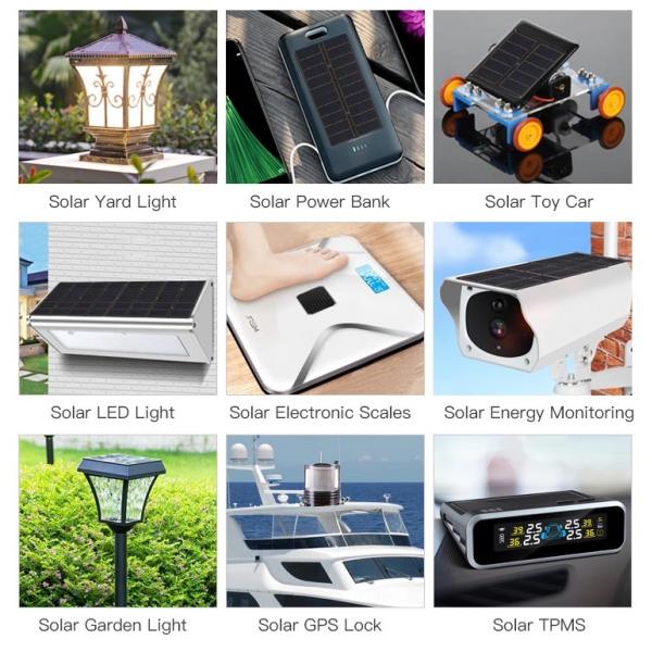 Small Monocrystalline Tempered Dual Glass Solar Panels 20W CE RoHS Approval