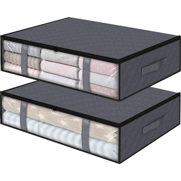 Custom Logo Accepted Under Bed Clothes Storage Boxes Personalize Your Storage Solution
