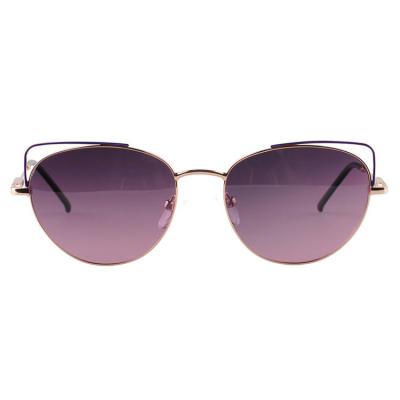 Cat Eye Sun Glasses Women Ladies Sunglasses Metal Stainless Steel Frames