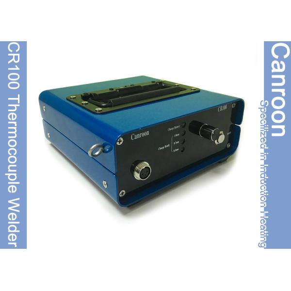 黒い携帯用熱電対の点の溶接工機械、良いワイヤー溶接工の効率