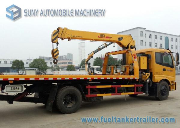 Customized FOTON Diesel 8 Ton / 10 Ton Tow Truck With Crane