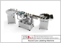200pcs/min machine à étiquettes ronde de boîtes pour la fiole pharmaceutique