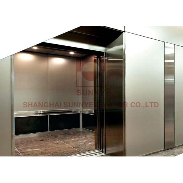 2.4 X 2.4m Passenger Elevator with Gearless Permanent Magnet Synchronous Machine and VVVF Control System