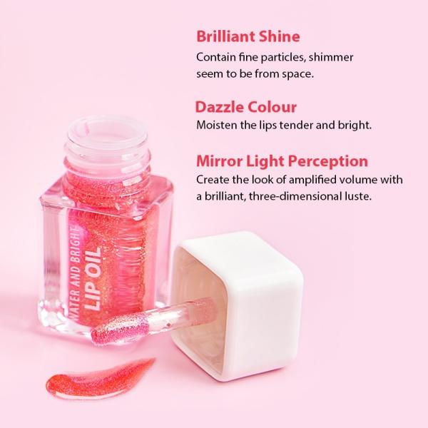 Moisturizing Hydrating Lip Glow Oil Tinted Lip Balm Oil 3.5g OEM / ODM