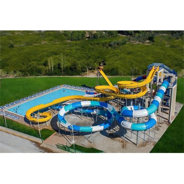 OEM Наружный аквапарк Игровая площадка Развлекательные аттракционы Игровой дом Слайд для детей