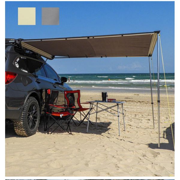 Hot Selling Outdoor Car Awning Tent 4x4 SUV Aluminum Shell Retractable Car Side Awning