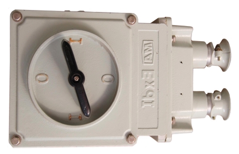 Explosion Proof Switch 220VAC Manual Operation for Hazardous Zones