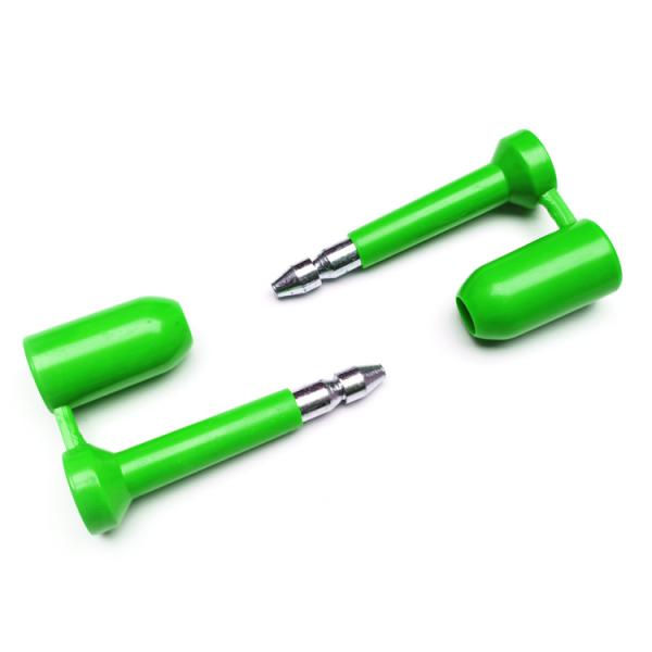 Low Carbon Steel ABS Security Bolt Seals For Disposable Manual Operation Container Lock