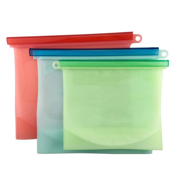 Amazon Top Seller Innovative Reusable Hot Selling Vacuum Bag Eco-friendly Silicone Sandwich Food Storage Bag For Milk Food