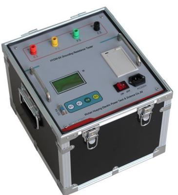 Portable Digital Ground Resistance Tester 5A , Ground Resistance Test Equipment