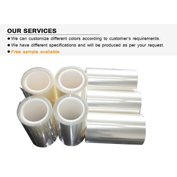 Eco Friendly Smooth Anti Static PET Film For Home / Office / Industrial Use