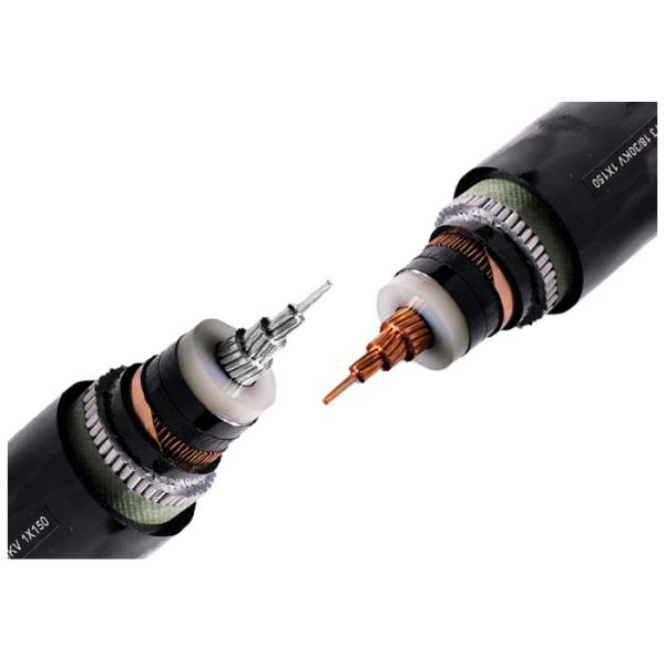 Copper Wire Shield SWA Underground Al Armored Electrical Cable Single Core XLPE Insulation High Voltag