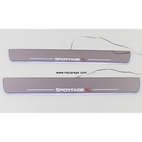 Kia Sportage custom car door welcome LED lights auto light sill pedal