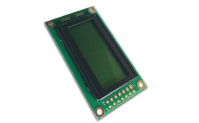 Monochrome Character LCD Display 8x2 I2c Module With 14 Pin Interface
