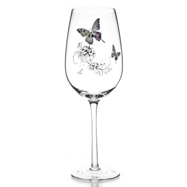 Butterfly Series Transparent Lead-Free Crystal Red Wine Glass Water Glass Glass Gift