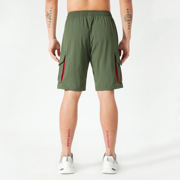                  Europe and The United States Summer Men′s Sports Shorts Loose Cargo Fitness Quick Drying Pants Casual Breathable Outdoor Fifth Pants             