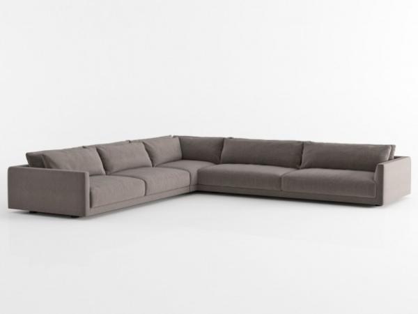 Advanced customized L Shaped simple large and small size Italian sofa