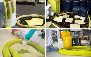 360L Wheeled Bin Chemical Spill Kit for Acids and Caustics