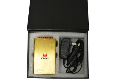 Jammer portátil do sinal de Wifi, câmera sem fio que bloqueia o dispositivo com cinco antenas
