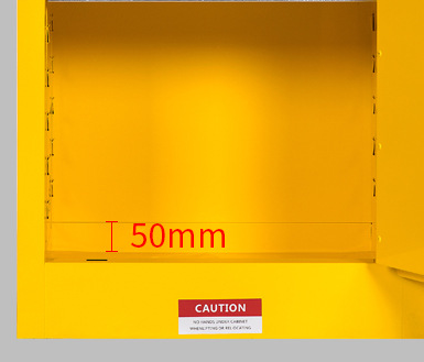 Double Door Lab Safety Cabinet Industrial Flammable Safety Cabinet Fireproof