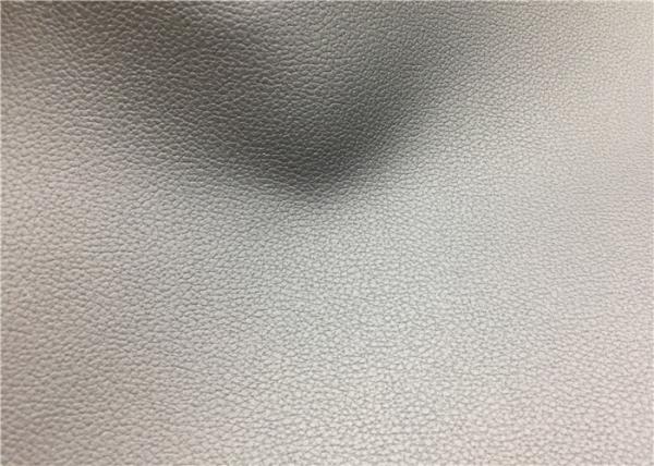 Black PVC Car Leather Fabric 1.0 Mm Microporous For Automotive Interrier