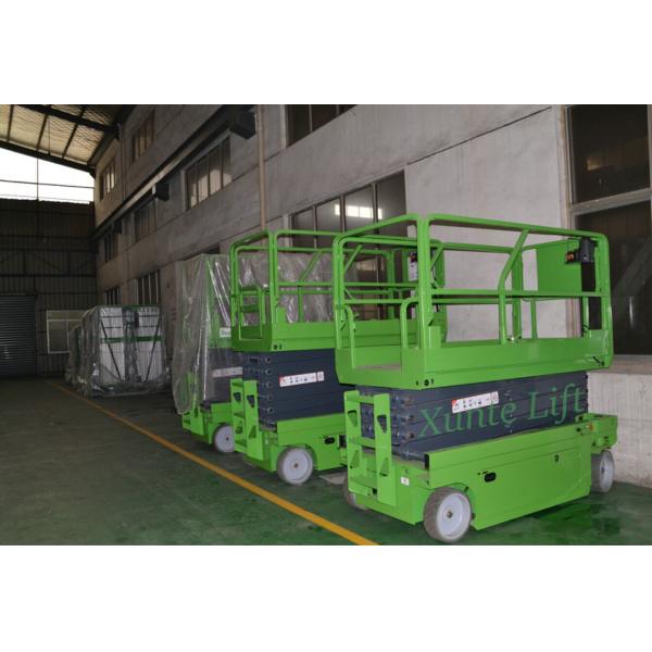 Material Handling Self Propelled Scissor Lift Hydraulic Motor Drive Max 450kg