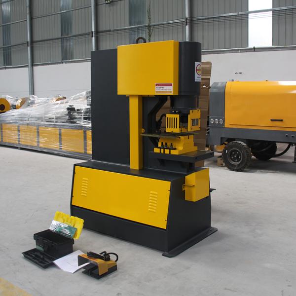 Q35Y-25 Hydraulic CNC Connecting Plate Punching Machine Construction Works 1.8T Weight