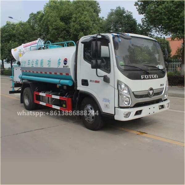 FOTON 4*2  4000-5000 Litres Camion-citerne à eau Arroseuse  Camion d'arrosage
