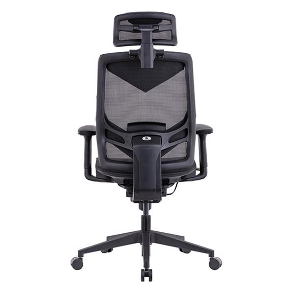 Breathable Swivel Gaming Chair GT 4D Arms Black PA Plastic Mesh